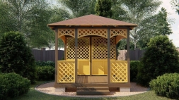 Квадратная беседка ИТАЛИЯ, фото 7