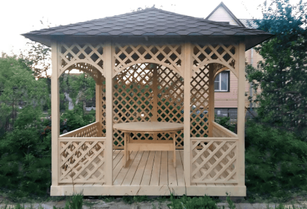 Квадратная беседка ИТАЛИЯ, фото 3