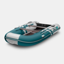GLADIATOR B 330 LIGHT B Морской зеленый-белый моторная лодка ПВХ Пайол 9 мм