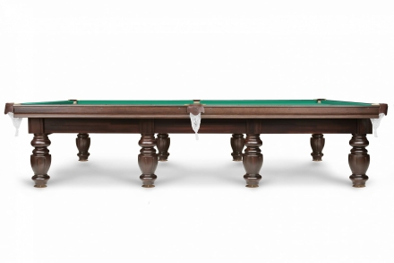 Бильярдный стол - Омега 9 Футов, Русская пирамида, Сланец Orero 25 мм, лузы с сеткой, фото 3