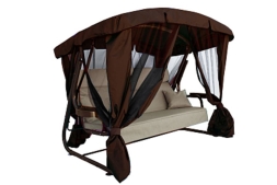 Качели садовые 3-х местные Ранго Премиум Маттео, фото 1