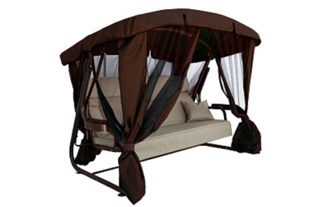 Качели садовые 3-х местные Ранго Премиум Маттео, фото 1