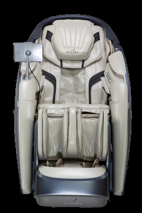 Массажное кресло с искусственным интеллектом Skyliner 3, черно-белое, фото 17