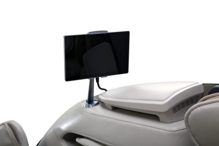 Массажное кресло с искусственным интеллектом Skyliner 3, черно-белое, фото 14