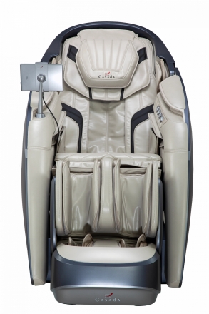 Массажное кресло с искусственным интеллектом Skyliner 3, черно-белое, фото 4