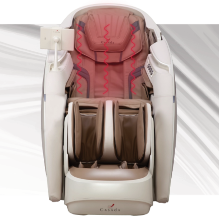 Массажное кресло с искусственным интеллектом Skyliner 3, черно-белое, фото 5