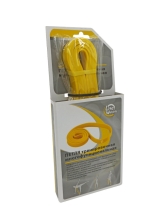 Петля тренировочная многофункциональная 208*1,7*0,45см 0820LW (20кг, желтая)