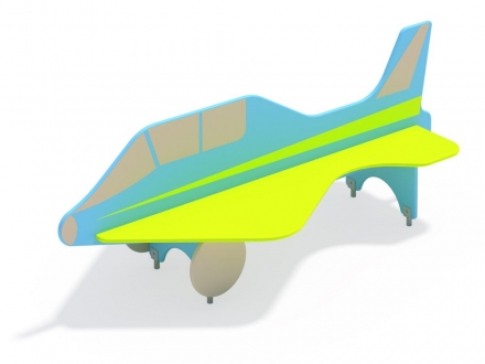 МФ 1.22 Лавочка со спинкой Самолет, фото 1