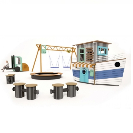 Детская игровая площадка Порт, фото 1