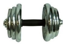 Гантель сборная хромировання. Вес 20 кг Гантель сборная хромировання. Вес 20 кг