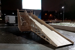 Зимняя горка Савушка Зима Wood 8 , фото 9