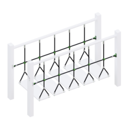 ​Комплект ограждений (две половинки) подвесного моста для детских игровых комплексов., фото 5