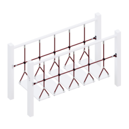 ​Комплект ограждений (две половинки) подвесного моста для детских игровых комплексов., фото 3