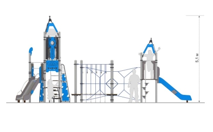 FUN-terra Детский игровой комплекс ЛК-02 , фото 5