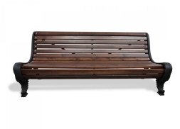 Скамейка уличная Парковая, Лиственница 2,0 м, фото 3