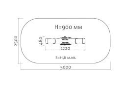 Качели-балансир Морская звезда 04109.21 для детской площадки, фото 3 Качели-балансир Морская звезда 04109.21 для детской площадки, фото 3