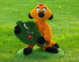 Топиари Сурикат Гансало - газон Eco, фото 1