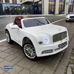 Детский электромобиль Bentley Mulsanne JE1006 белый, фото 7