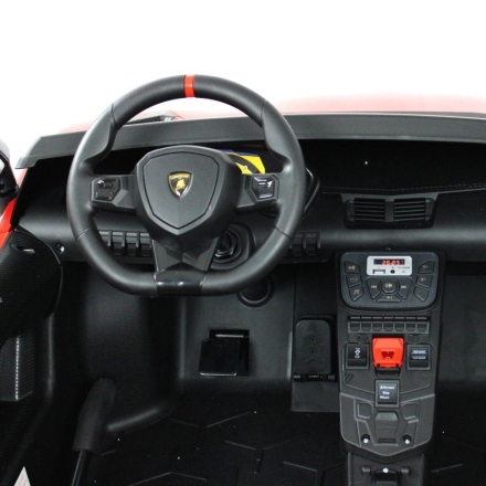 Электромобиль Lamborghini Aventador 24V A8803 красный, фото 9