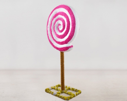 Топиари Карамелька, h=170 см (синяя) - газон Есо, фото 6