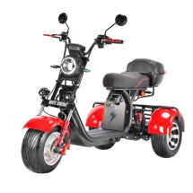 Электроскутер Citycoco WS-PRO+ trike 3000w 21ah (красный) Электроскутер Citycoco WS-PRO+ trike 3000w 21ah (красный)