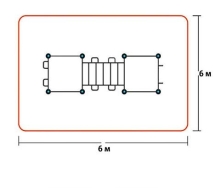 Площадка для воркаута W-3.8 