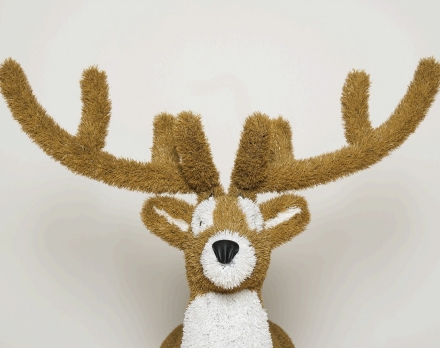 Топиари олень, малыш Орех - газон Eco Green , фото 6