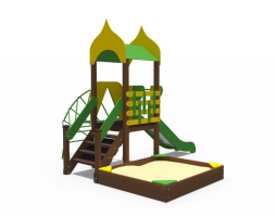 Детский игровой комплекс Поляна ДИО 08040, фото 2