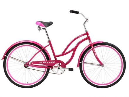 Велосипед Black One Flora розово-белый 18&quot;, фото 1