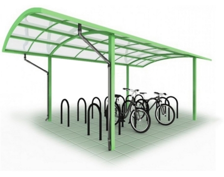Массовая велопарковка Привал-1 на 28 мест, фото 1