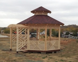 Восьмигранная беседка АИСТ, фото 3