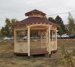 Восьмигранная беседка АИСТ, фото 2