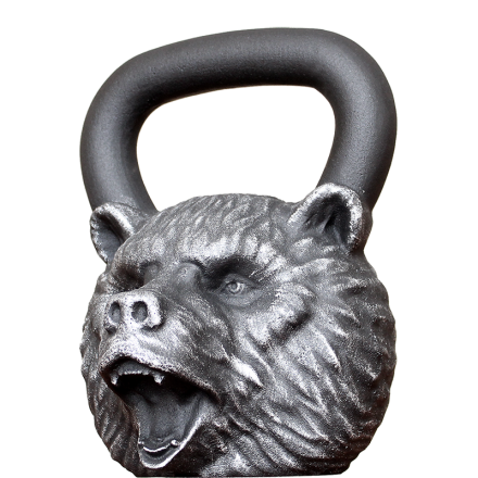 Гиря Iron Head Медведь 16 кг, фото 2