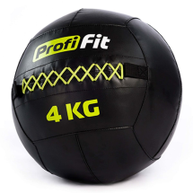 Медицинбол набивной (Wallball) PROFI-FIT, 4 кг Медицинбол набивной (Wallball) PROFI-FIT, 4 кг