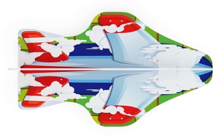 Самолетик - Скамейка детская - МФ 41.03.03, фото 5