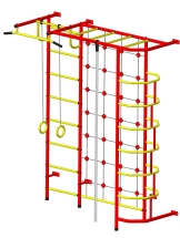 Спортивный комплекс Пионер С5С красно/жёлтый