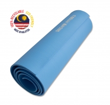 Мат для аэробики 6 мм голубой Мат для аэробики 6 мм голубой