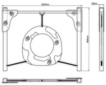 Оборудование для собачьей площадки тип 6