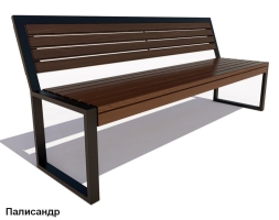 Скамейка парковая Вокзал, Сосна 2 м, фото 5 Скамейка парковая Вокзал, Сосна 2 м, фото 5