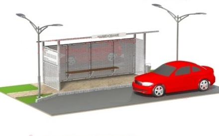 Остановка общественного транспорта ООТ-3у(4,4)-01, фото 1