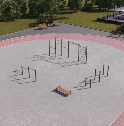 Спортивная площадка КС-1, фото 3