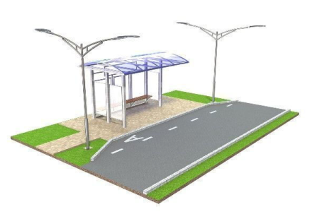 Остановка общественного транспорта с аншлагом, фото 1