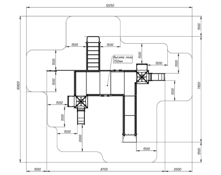 Горка Забота Космопорт (космос)  ДОВ 20.14.01-02 Н 750, фото 6