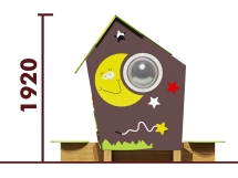 Песочный дворик Домик звездочета 05204 для детской площадки Песочный дворик Домик звездочета 05204 для детской площадки