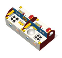 Игровое оборудование Кухня-Мастерская ИО-53.1 для детской площадки Игровое оборудование Кухня-Мастерская ИО-53.1 для детской площадки