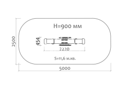 Качели-балансир Ёжик 04108.21 для детской площадки, фото 3 Качели-балансир Ёжик 04108.21 для детской площадки, фото 3