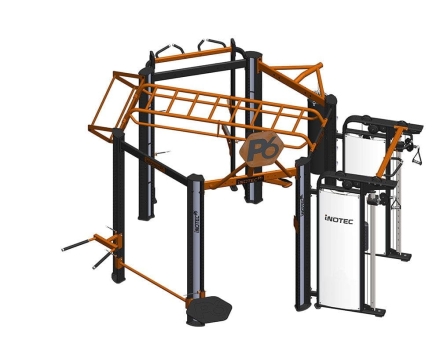Профессиональный комплекс для групповых, функциональных, кросфит и workout тренировок Inotec Р6 TOP, фото 1