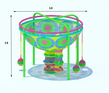Вязаный лабиринт Дерево Мэллорн, фото 1