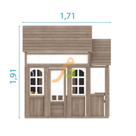 Детский домик IgraGrad Коттедж, фото 2