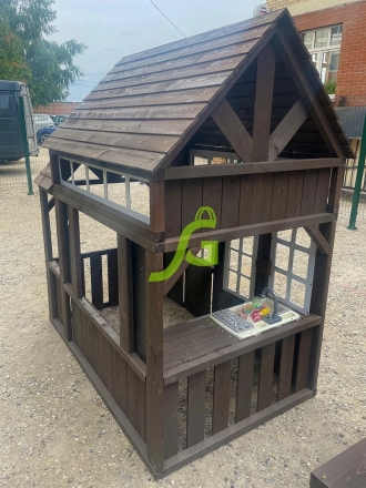 Детский домик IgraGrad Коттедж, фото 4